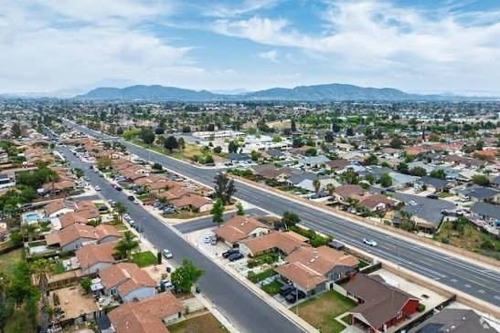 Aerial view of the Chaparral Hills neighborhood near Woodland Park